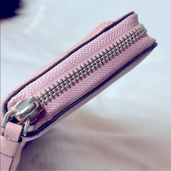 EUC Kate Spade Dusty Rose Zip-Around long Wallet - Picture 6 of 13